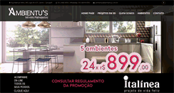 Desktop Screenshot of ambientus.com.br